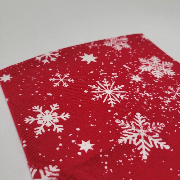 Family PJs Merry Snowflake Holiday Dog Bandana NWT Size Pet S/M - Picture 4 of 7